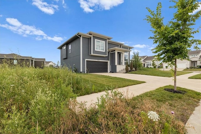 29702 W 195th St, Gardner, KS 66030 - view of side of home featuring driveway, a garage, and a yard