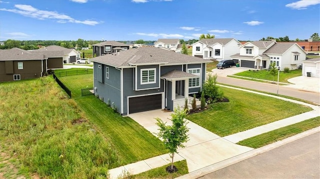 29702 W 195th St, Gardner, KS 66030 - view of front of home featuring a residential view, concrete driveway, roof with shingles, and an attached garage
