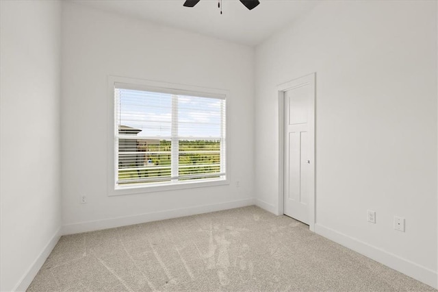 29702 W 195th St, Gardner, KS 66030 - carpeted empty room featuring ceiling fan and baseboards