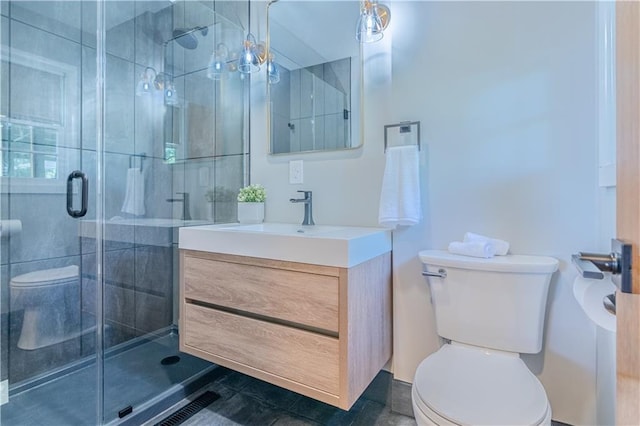 2031 N 75th St, Kansas City, KS 66109 - bathroom featuring vanity and a shower stall