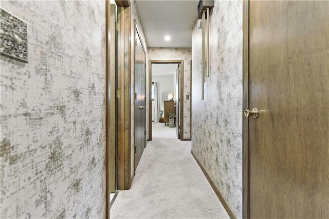 7100 Antioch Rd, Merriam, KS 66204 - hall featuring carpet flooring and recessed lighting