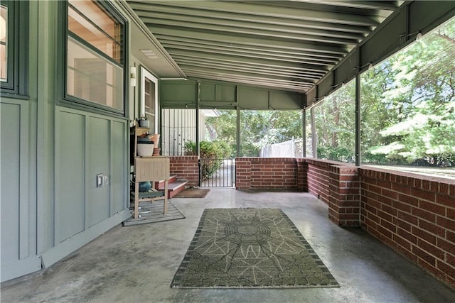 7100 Antioch Rd, Merriam, KS 66204 - unfurnished sunroom featuring plenty of natural light