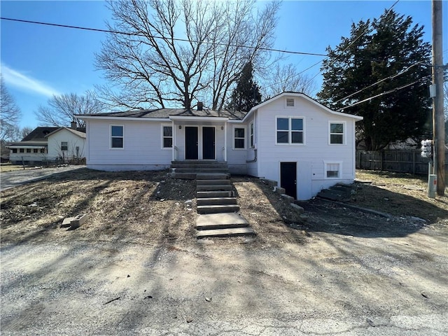 11117 E 15th St S, Independence, MO 64052 - view of front of house with french doors