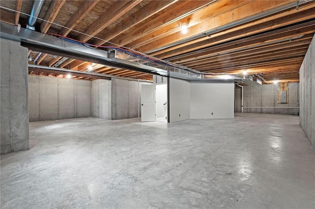 704 SW Admiral Byrd Dr, Lees Summit, MO 64082 - unfinished below grade area with electric panel