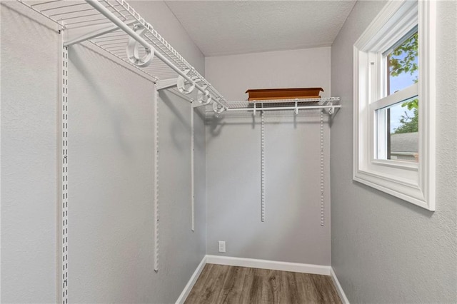 306 W 4th St, Cameron, MO 64429 - walk in closet with wood finished floors