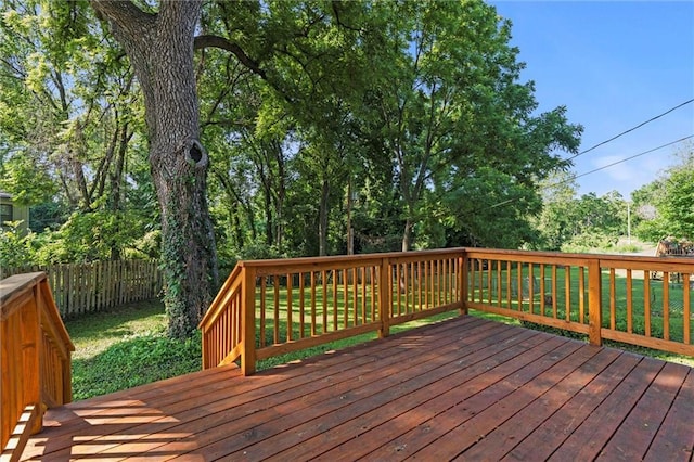 331 E 100th Ter, Kansas City, MO 64114 - view of wooden terrace