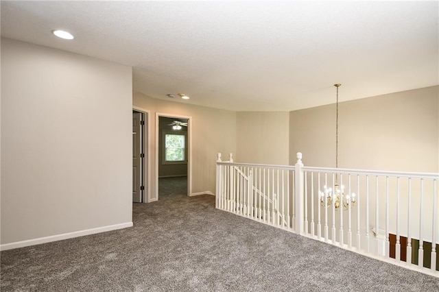 11912 W 132nd St, Overland Park, KS 66213 - carpeted spare room with baseboards and recessed lighting