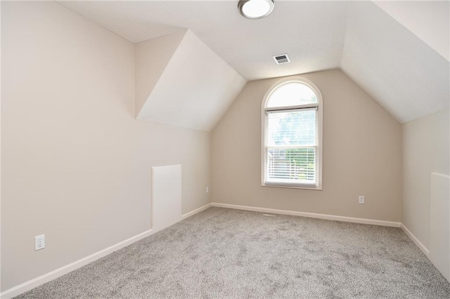 11912 W 132nd St, Overland Park, KS 66213 - additional living space with carpet floors and lofted ceiling