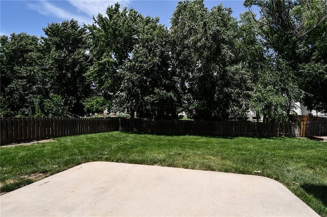 11912 W 132nd St, Overland Park, KS 66213 - fenced backyard with a patio