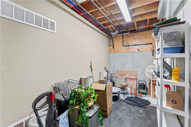 4890 NW Linder Ln, Riverside, MO 64150 - view of unfinished basement