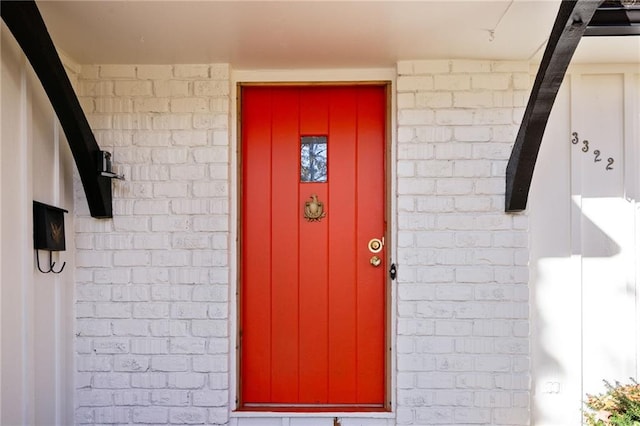 3322 W 95th St, Leawood, KS 66206 - entrance to property with brick siding