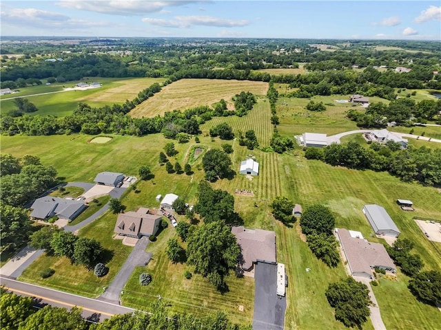 3602 S Sweeney Rd, Grain Valley, MO 64029 - view of property location with a tree filled landscape and rural landscape