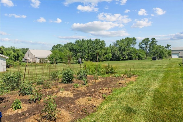 3602 S Sweeney Rd, Grain Valley, MO 64029 - view of yard featuring a view of rural / pastoral area