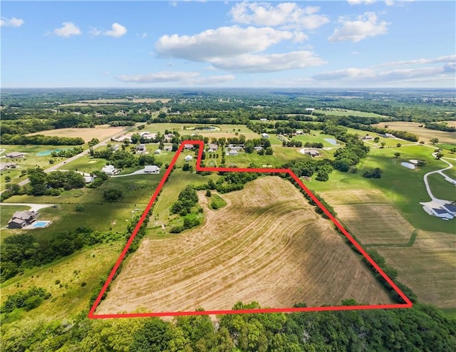 3602 S Sweeney Rd, Grain Valley, MO 64029 - view of property location featuring property parcel outlined