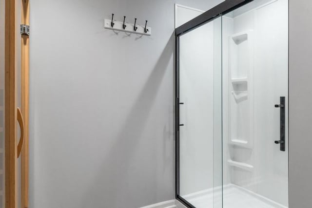 3102 Katy Trail Dr, Harrisonville, MO 64701 - full bath with a stall shower