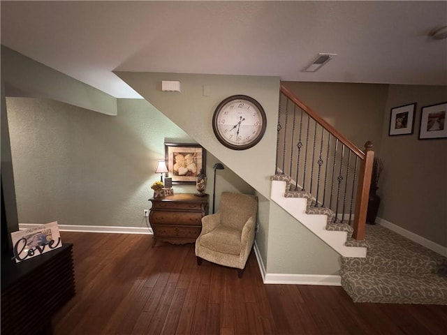 21086 Millridge St, Spring Hill, KS 66083 - living area with wood finished floors and stairway