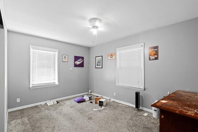 900 S Hunter Dr, Olathe, KS 66061 - empty room with carpet floors and ceiling fan