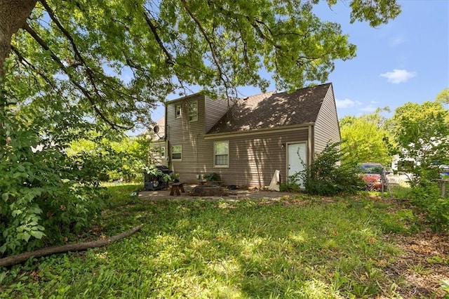 900 S Hunter Dr, Olathe, KS 66061 - back of house featuring a patio