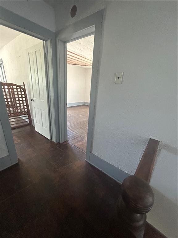 209 S Prairie, Yates Center, KS 66783 - hall with baseboards