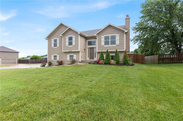 20335 W 220th Ter, Spring Hill, KS 66083 - bi-level home featuring a chimney