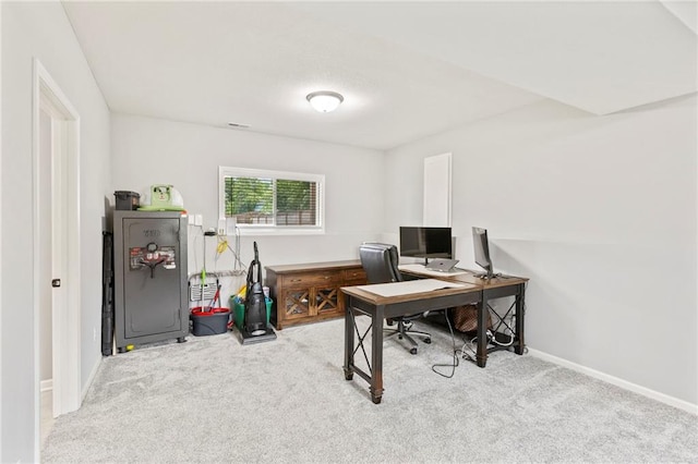 20335 W 220th Ter, Spring Hill, KS 66083 - home office with carpet flooring and baseboards