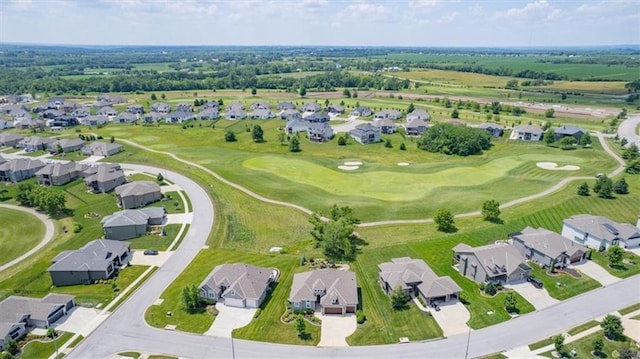 14423 N 145th St, Basehor, KS 66007 - aerial view of property's location with nearby suburban area and a golf course