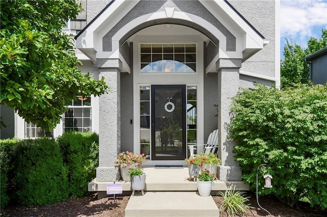 23852 W 124th Ct, Olathe, KS 66061 - entrance to property featuring stucco siding