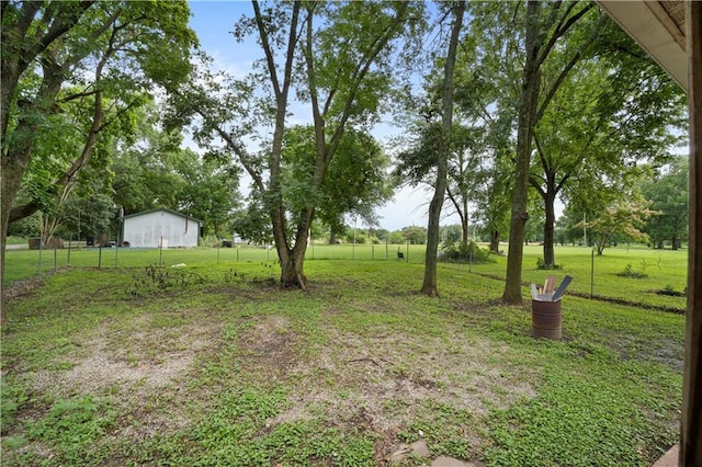 921 E Vine St, Rich Hill, MO 64779 - view of yard