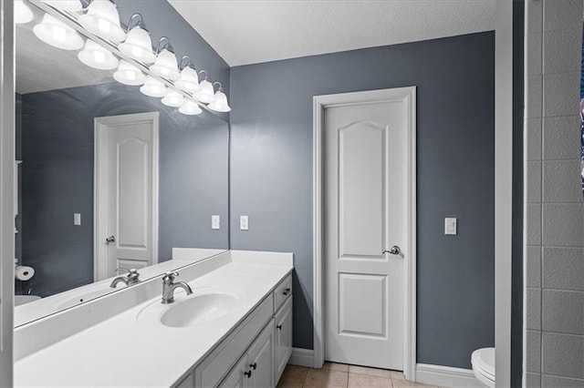 14409 Grandview St, Overland Park, KS 66221 - bathroom featuring vanity and tile patterned floors