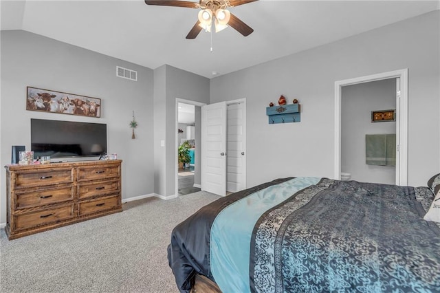 20367 W 193rd Ter, Spring Hill, KS 66083 - carpeted bedroom with ceiling fan and baseboards