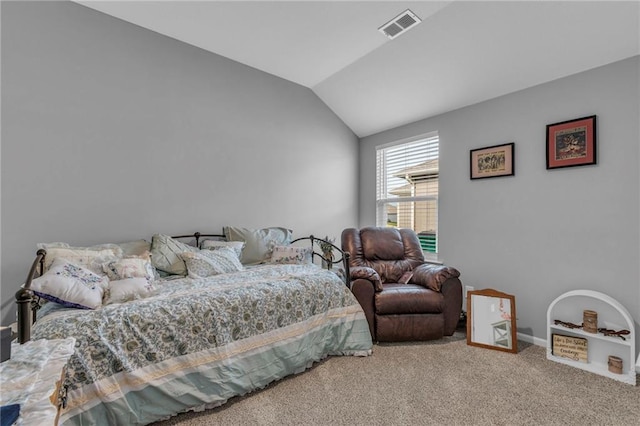20367 W 193rd Ter, Spring Hill, KS 66083 - bedroom featuring lofted ceiling and carpet flooring
