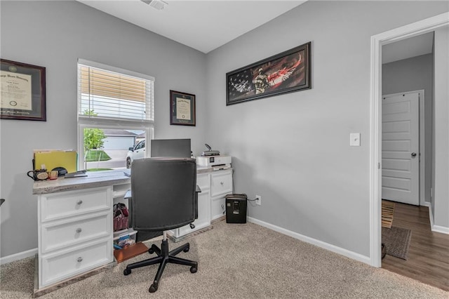 20367 W 193rd Ter, Spring Hill, KS 66083 - office area featuring baseboards