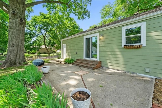 8815 W 81st St, Overland Park, KS 66204 - view of patio / terrace featuring entry steps