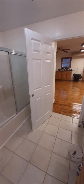 615 Church St, Neodesha, KS 66757 - hall with light tile patterned floors