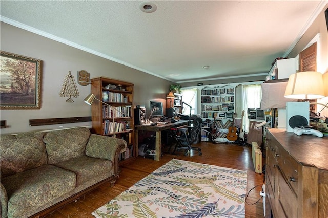 25421 Marel Rd, Excelsior Springs, MO 64024 - office space with ornamental molding and wood finished floors