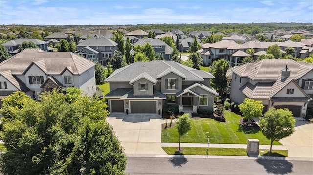 16420 Lucille St, Overland Park, KS 66221 - aerial view of residential area