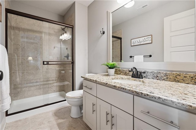 16420 Lucille St, Overland Park, KS 66221 - bathroom featuring vanity and a shower stall