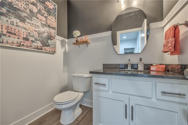 24976 W 87th St, Lenexa, KS 66227 - bathroom with vanity and wood finished floors