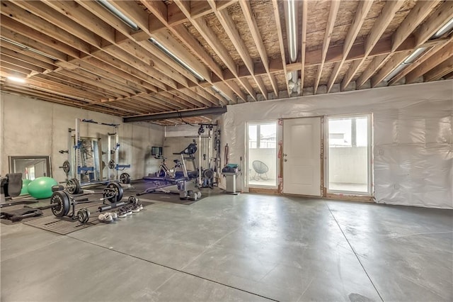 24976 W 87th St, Lenexa, KS 66227 - view of basement