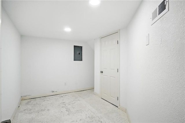 1962 N 28th St, Kansas City, KS 66104 - spare room featuring electric panel and recessed lighting