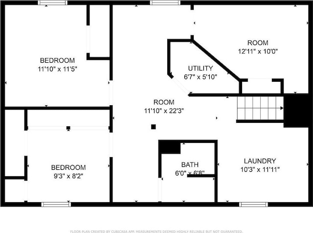 1962 N 28th St, Kansas City, KS 66104 - view of floor plan / room layout