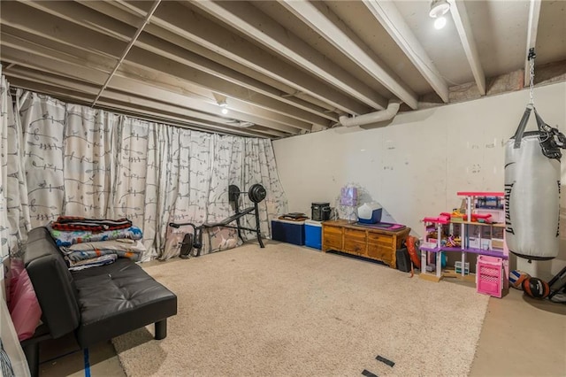 8103 NE 111th Ter, Kansas City, MO 64157 - view of unfinished below grade area