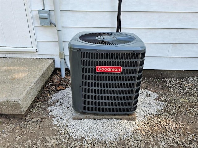 1615 N High St, Independence, MO 64050 - exterior view of a central AC unit