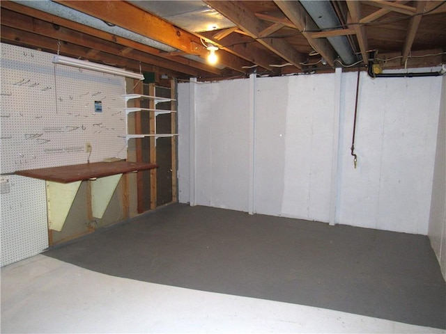 502 N Jefferson St, Spring Hill, KS 66083 - view of unfinished below grade area