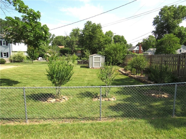 502 N Jefferson St, Spring Hill, KS 66083 - fenced backyard with a storage shed