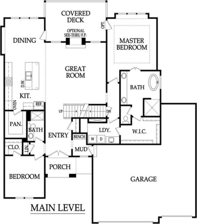 3705 W 187th St, Overland Park, KS 66085 - view of floor plan / room layout