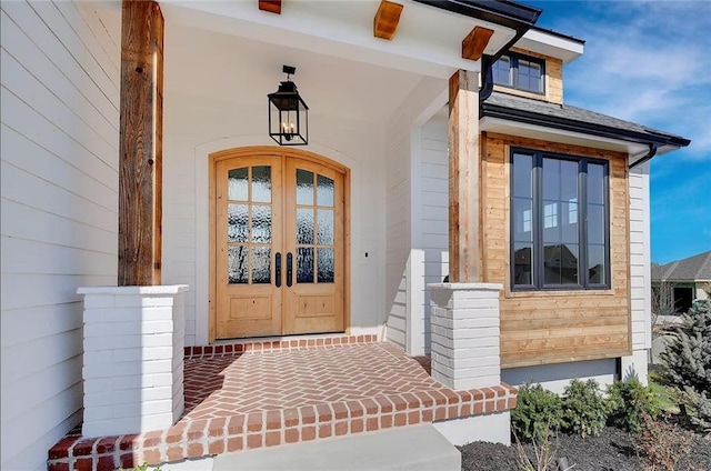18501 Mohawk Ln, Overland Park, KS 66085 - entrance to property with french doors