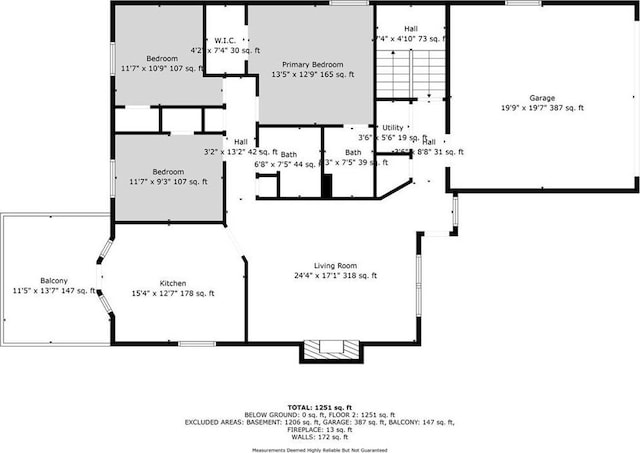 1914 S Leslie Dr, Independence, MO 64055 - view of floor plan / room layout