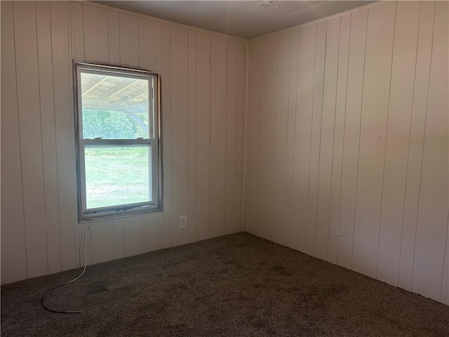2587 Crk 2200, Caney, KS 67333 - carpeted empty room featuring wood walls