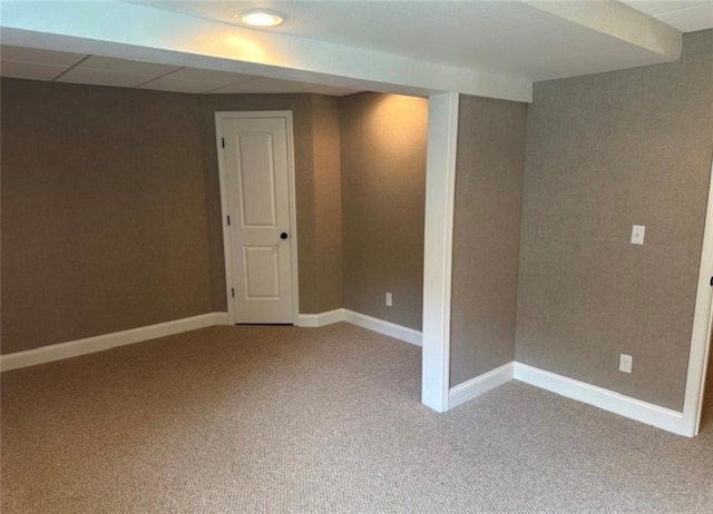 1703 Esther Dr, Kearney, MO 64060 - finished below grade area featuring carpet and recessed lighting